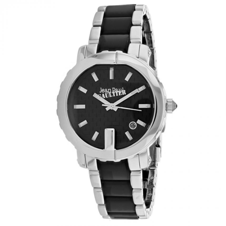 Jean Paul Gaultier Women's 8500513 Classic Two-Tone Leather Watch