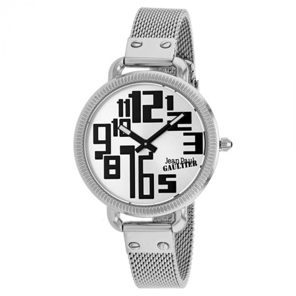 Jean Paul Gaultier Women's 8504311 Index Stainless Steel Mesh Watch