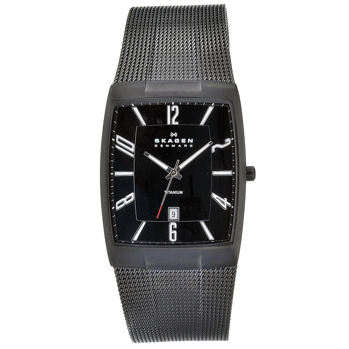 Skagen Men's 851LTBB Black Stainless Steel Watch