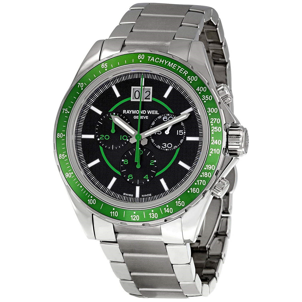 Raymond Weil Men&#39;s 8520-ST-20071 Sport Chronograph Stainless Steel Watch