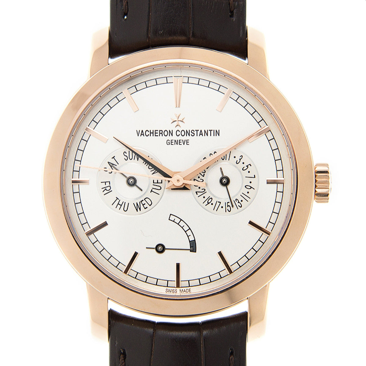 Vacheron Constantin Men's 85290000R-9969 Patrimony Brown Leather Watch
