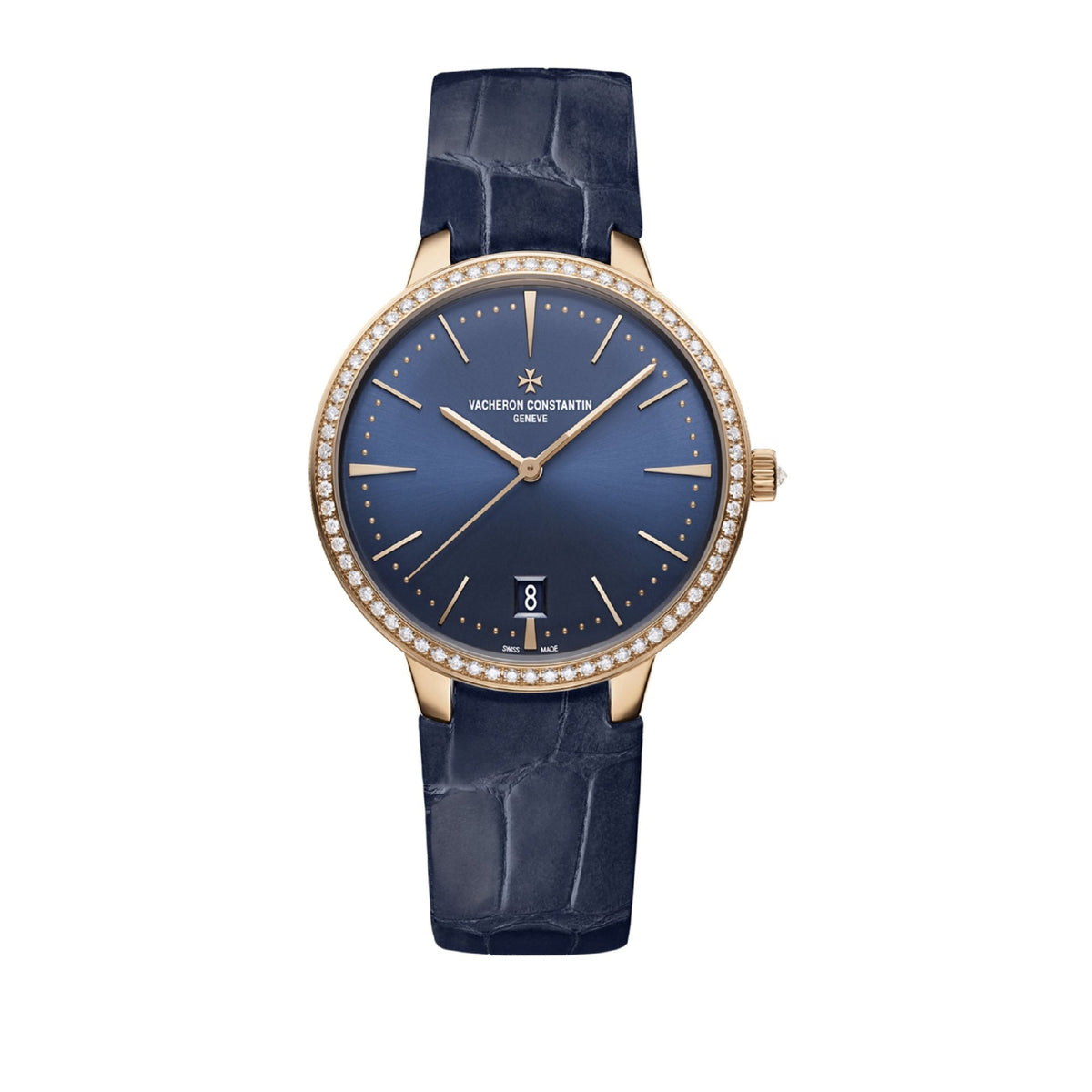 Vacheron Constantin Men's 85515-000R-B644 Patrimony Blue Leather Watch