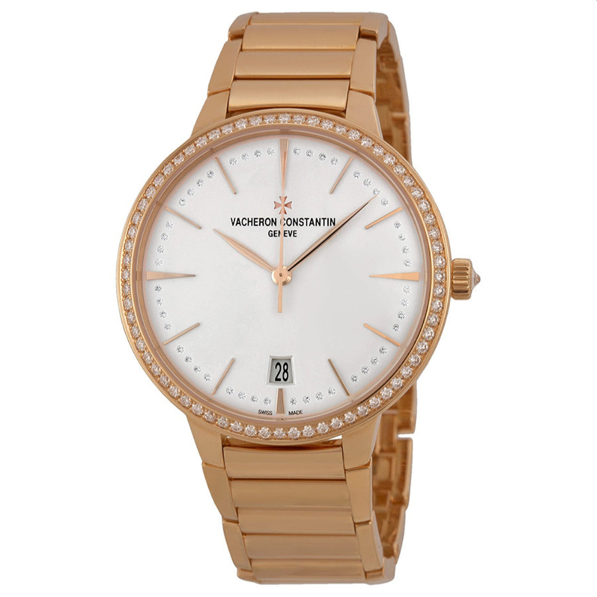 Vacheron Constantin Women's 85515CA1R-9840 Patrimony Rose-Tone 18Kt Rose Gold Watch