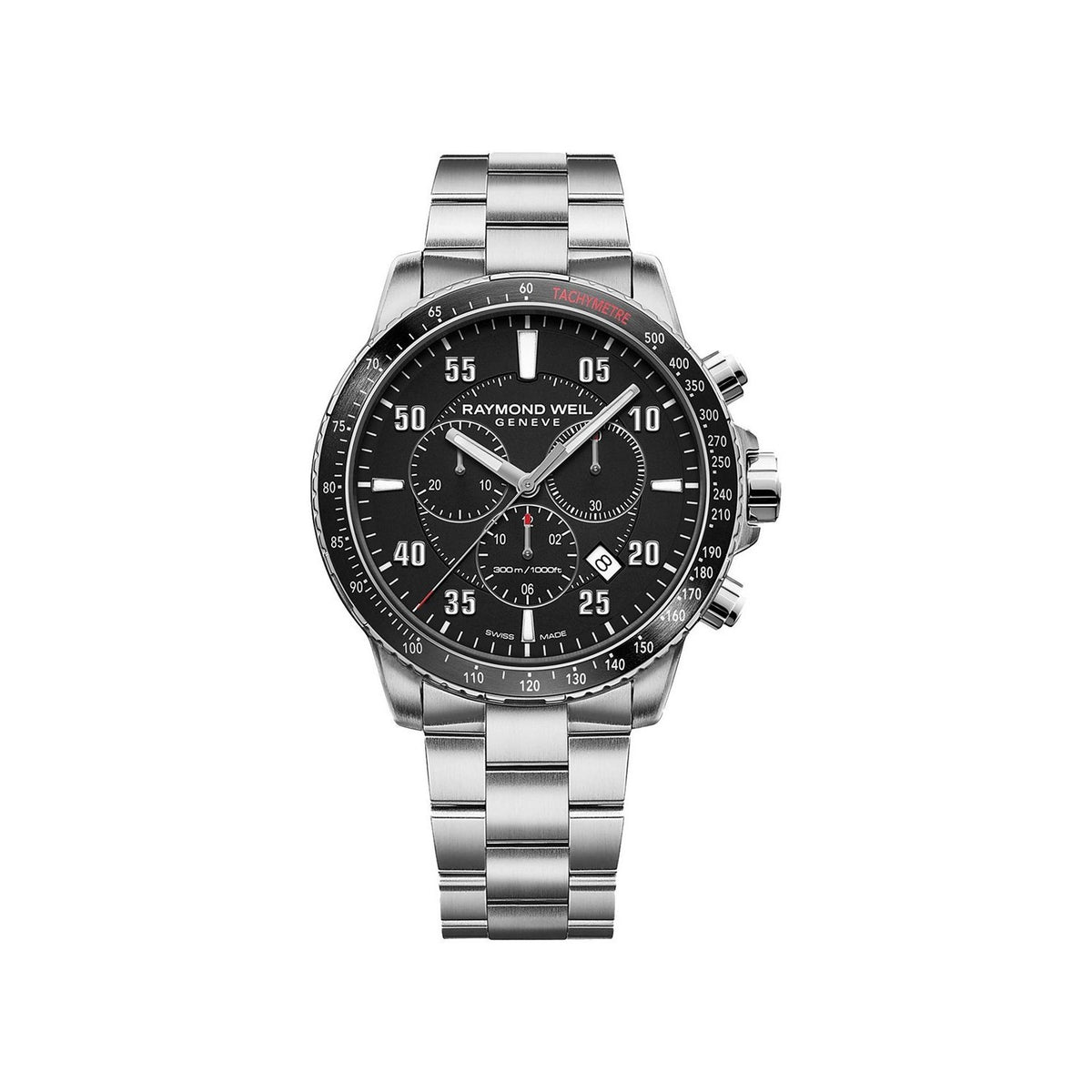 Raymond Weil Men&#39;s 8570-ST1-05207 Tango Chronograph Stainless Steel Watch