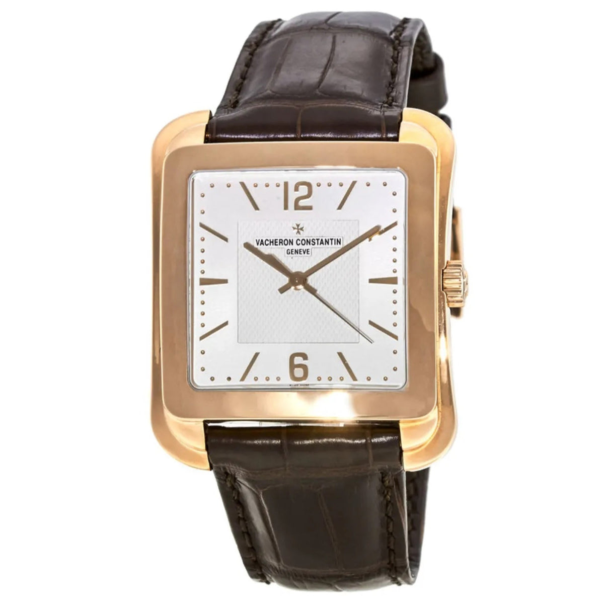 Vacheron Constantin Men's 86300-000R-9826 Historiques Toledo Brown Leather Watch