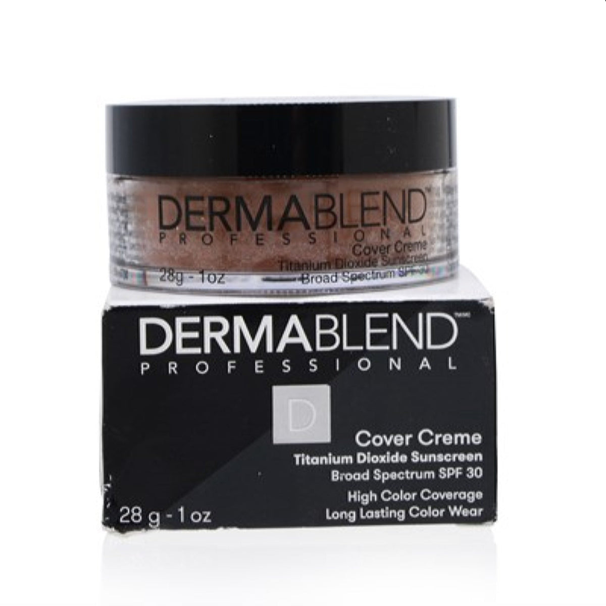 Dermablend Cover Creme Foundation Spf 30 (80W Chocolate Brown) 1.0 Oz (28 Ml)   