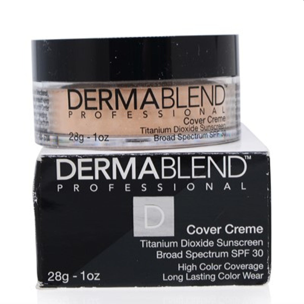 Dermablend Cover Creme Foundation Spf 30 (0 Pale Ivory) 1.0 Oz (28 Ml)   