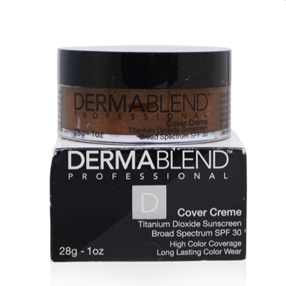 Dermablend Cover Creme Foundation Spf 30 (90N Deep Brown) 1.0 Oz (28 Ml)   