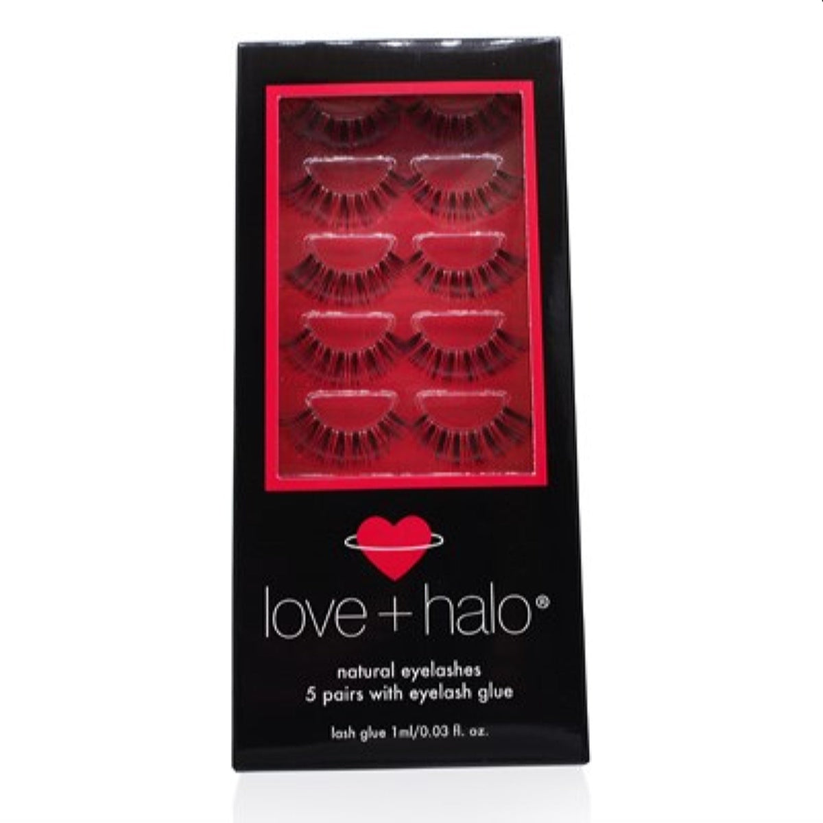 Love+Halo Halo Cosmetics 5 Pair Lashes   