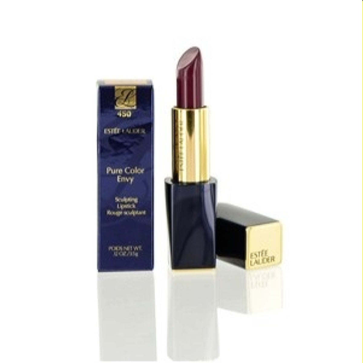 Estee Lauder Pure Color Envy Sculpting Lipstick 450 Insolent Plum 0.12 Oz  YJRR-10
