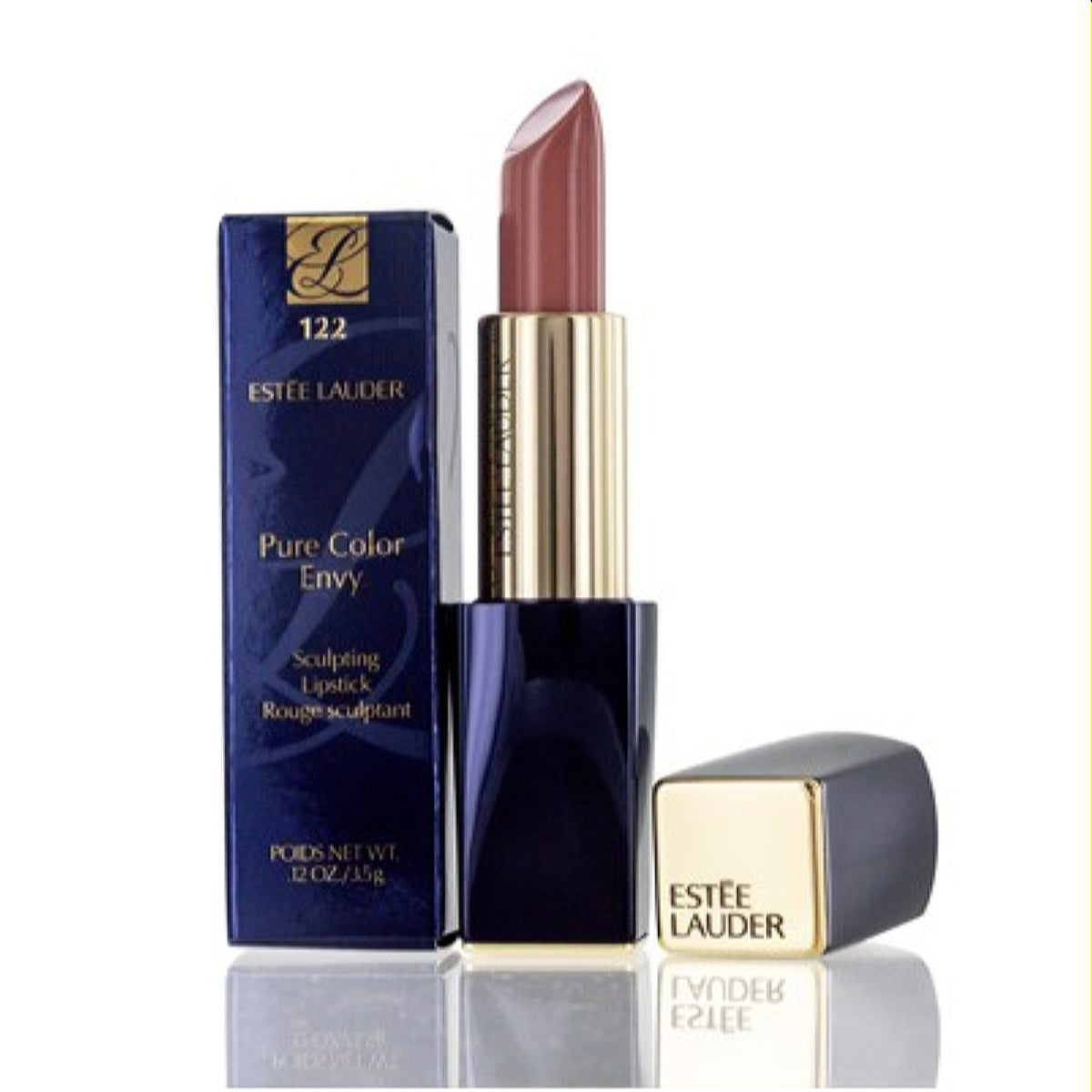 Estee Lauder Pure Color Envy Sculpting Lipstick 122 Naked Desire 0.12 Oz  YJRR-53