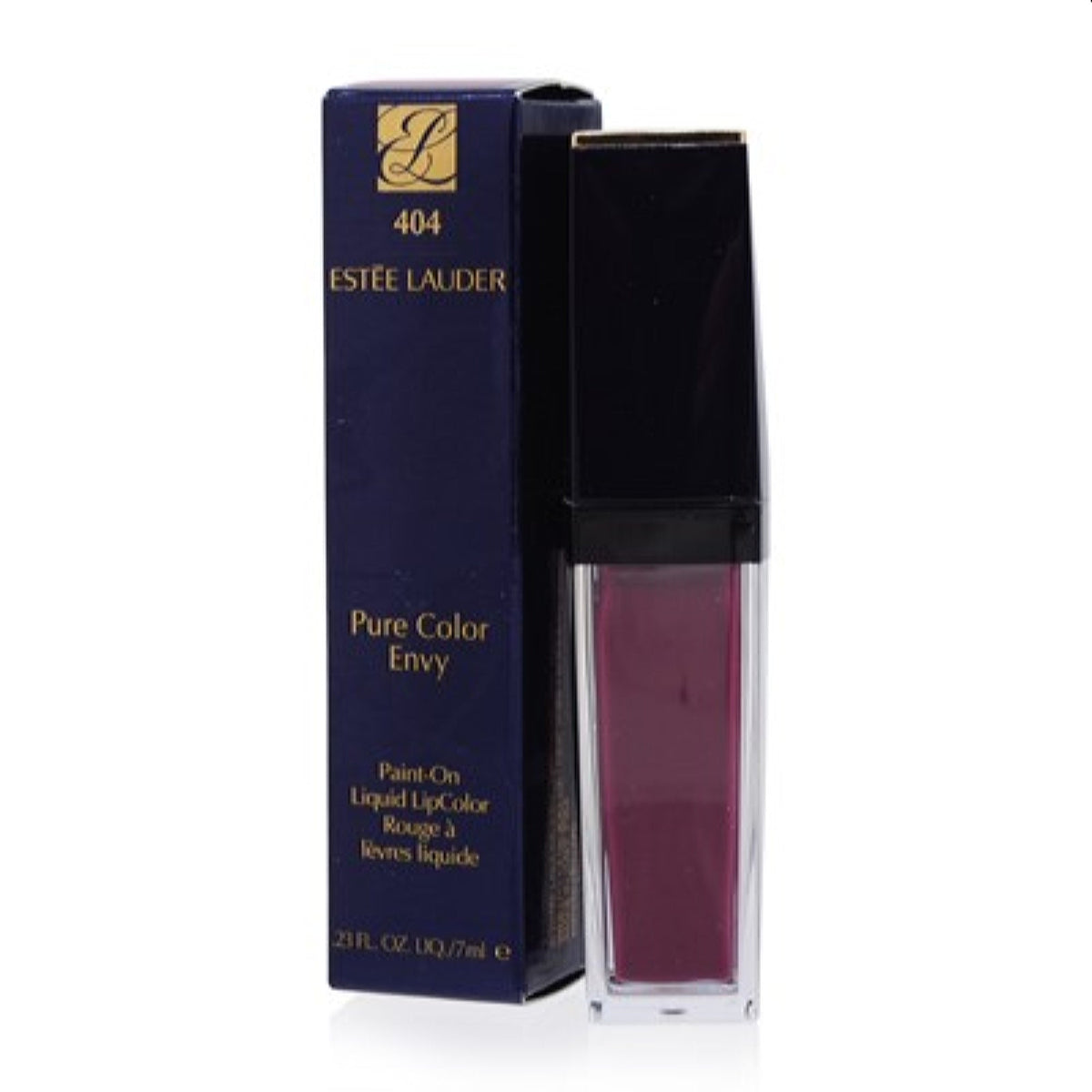 Estee Lauder Pure Color Envy Paint-On  Lqd Lipcolor 404 Orchid Flare 0.23 Oz   P364-17
