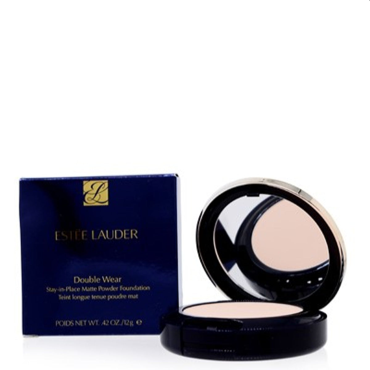 Estee Lauder Double Wear Stay-In-Place Matte Pwd  Foundation 1N0 Porcelain  ..42 P9J0-CA