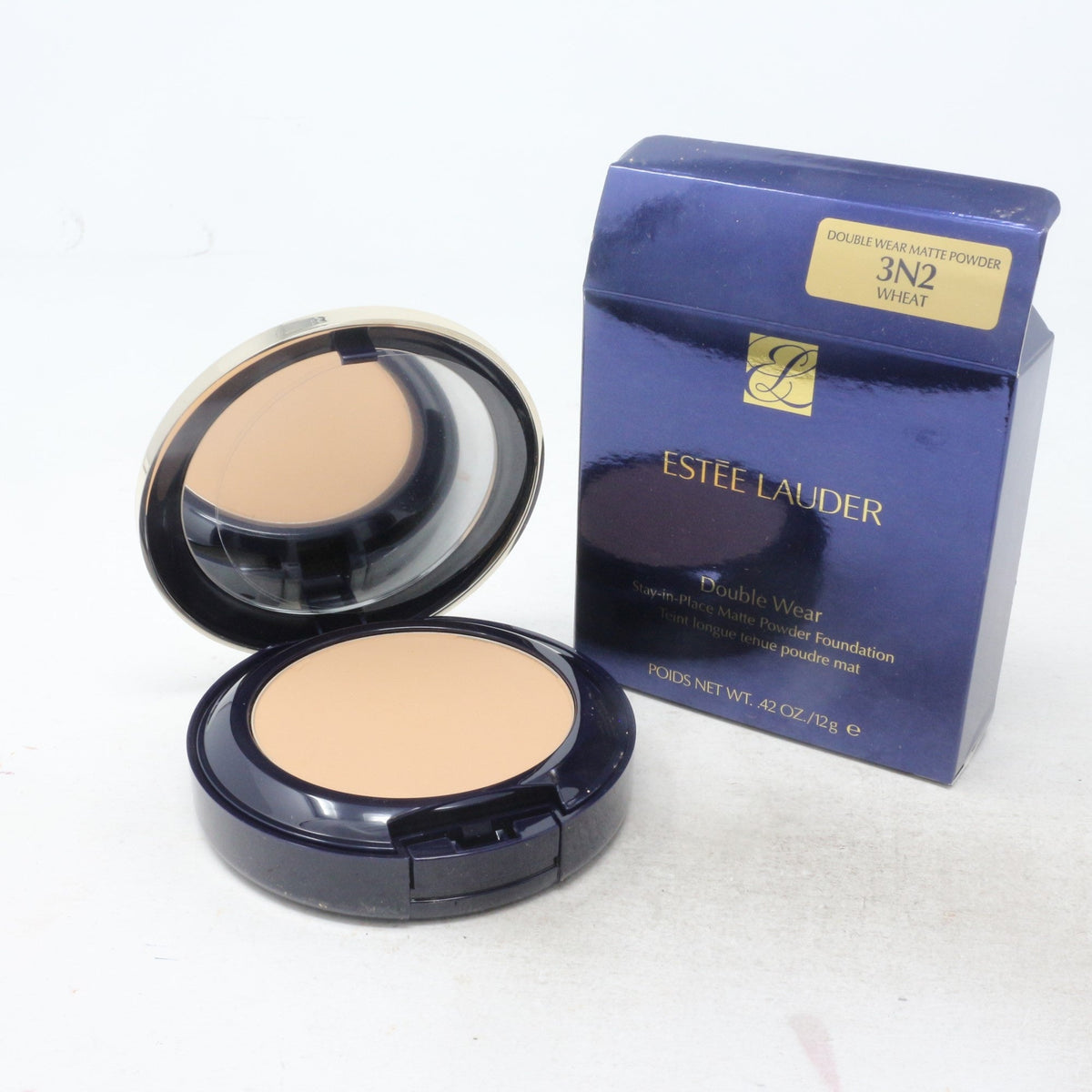 Estee Lauder Double Wear Stay-In-Place Matte Pwd Foundation 3N2 Wheat 0.42 P9J0-38