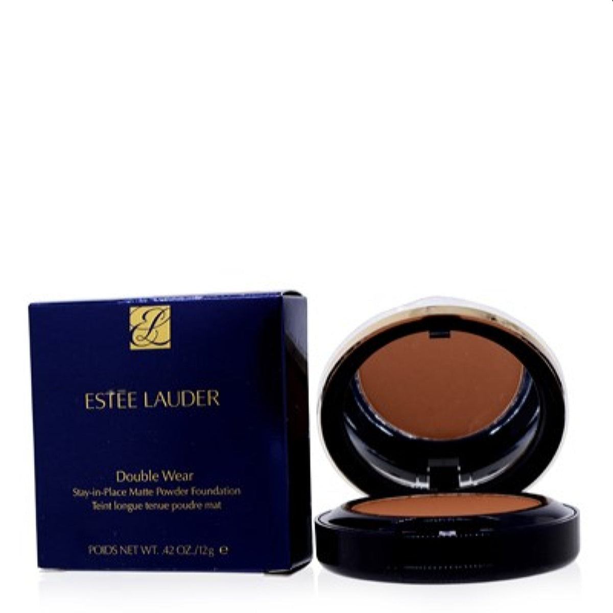 Estee Lauder Double Wear Stay-In-Place Matte Pwdr  Foundation 6N1 Mocha 0.42  P9J0-CI