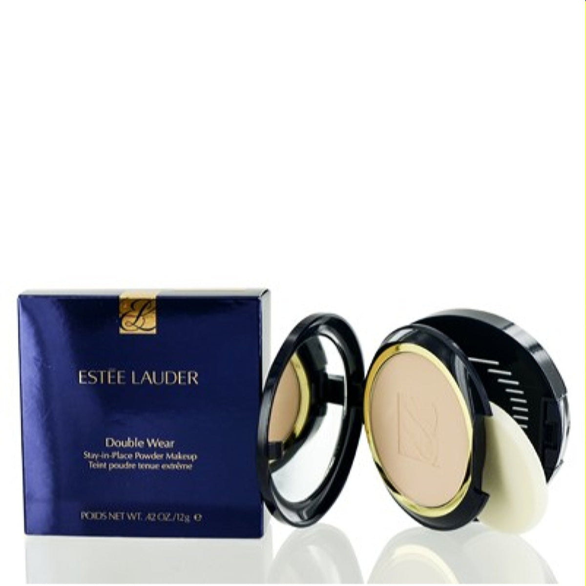 Estee Lauder Double Wear Stay-In-Place Powder Makeup 1C1 Cool Bone (71) .42 Oz P9J0-66