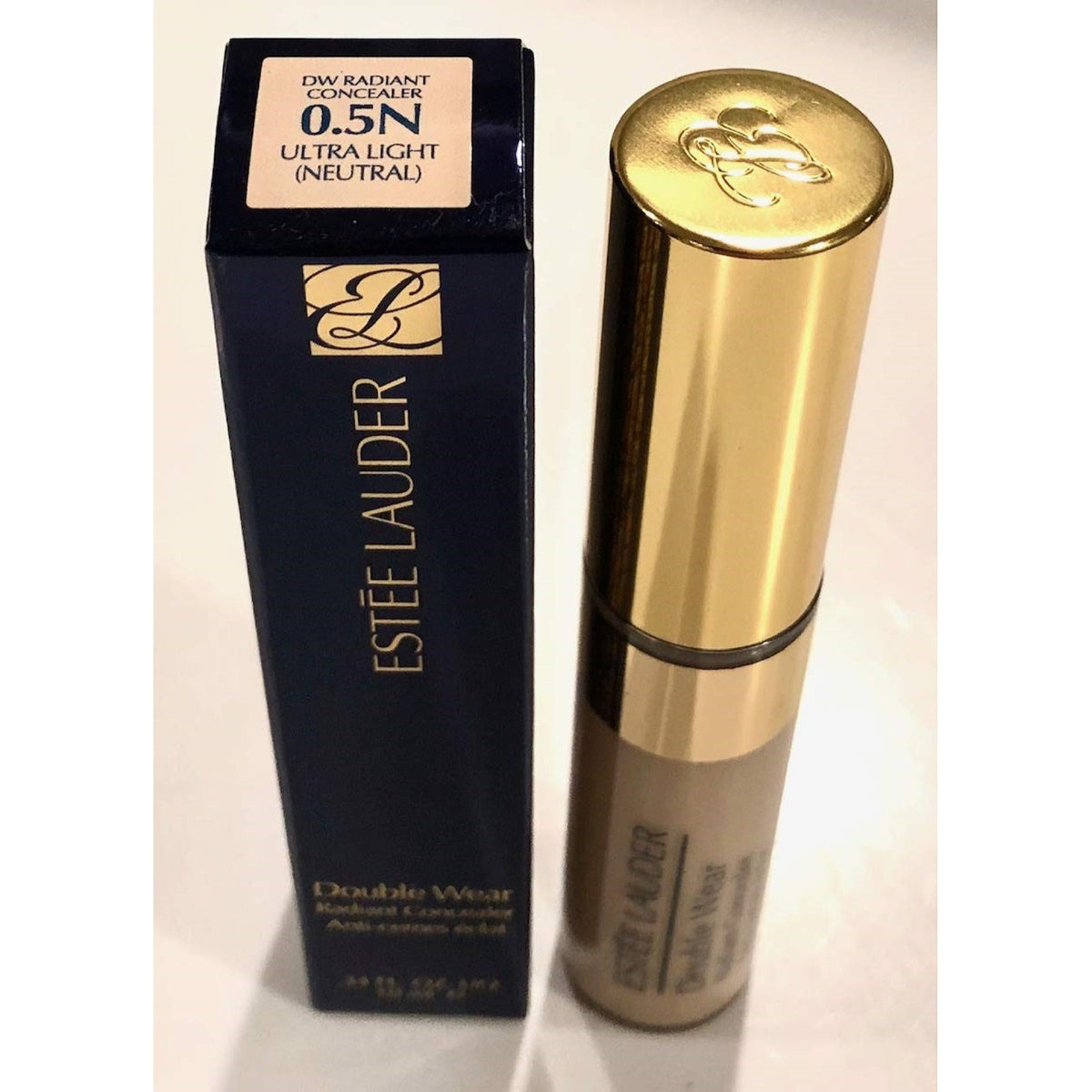 Estee Lauder Double Wear Radiant Concealer 0.5N Neutral  0.34 Oz PCCE-21
