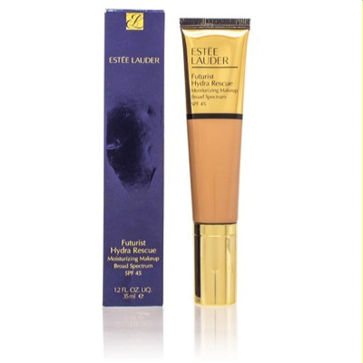Estee Lauder Futurist Hydra Rescue Moisturizing Makeup 4N1 Shell Beige 1.2 Oz  PEOW-05