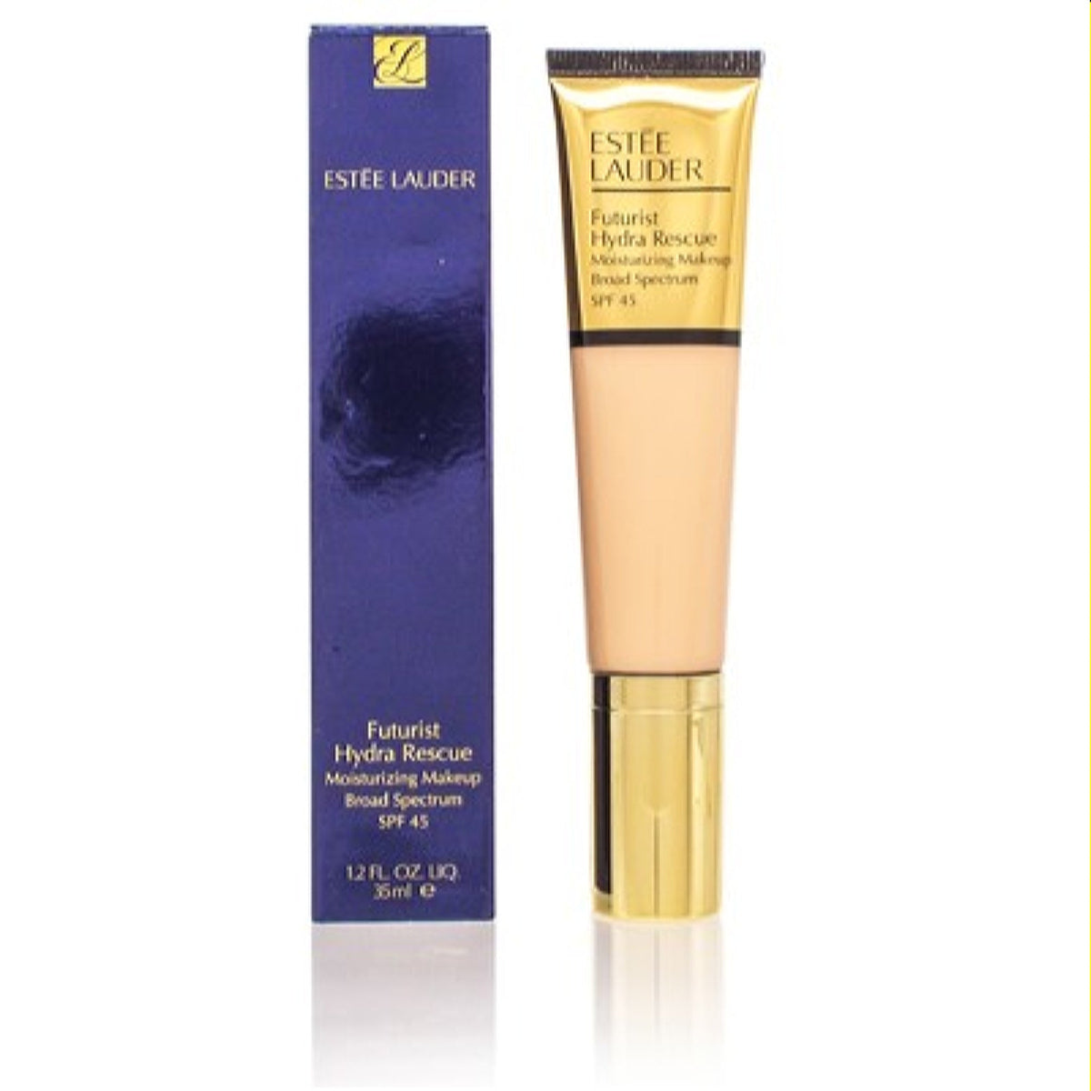 Estee Lauder Futurist Hydra Rescue Moisturizing Makeup 1N0 Porcelain  1.2 Oz  PEOW-CA
