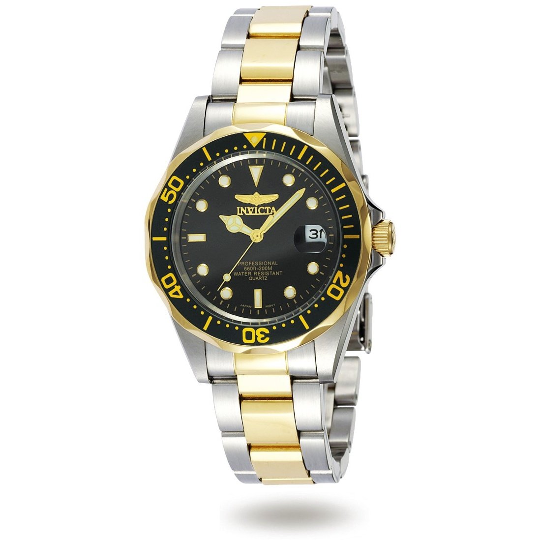 Invicta Men&#39;s 8934 Pro Diver Gold-Tone and Silver Stainless Steel Watch