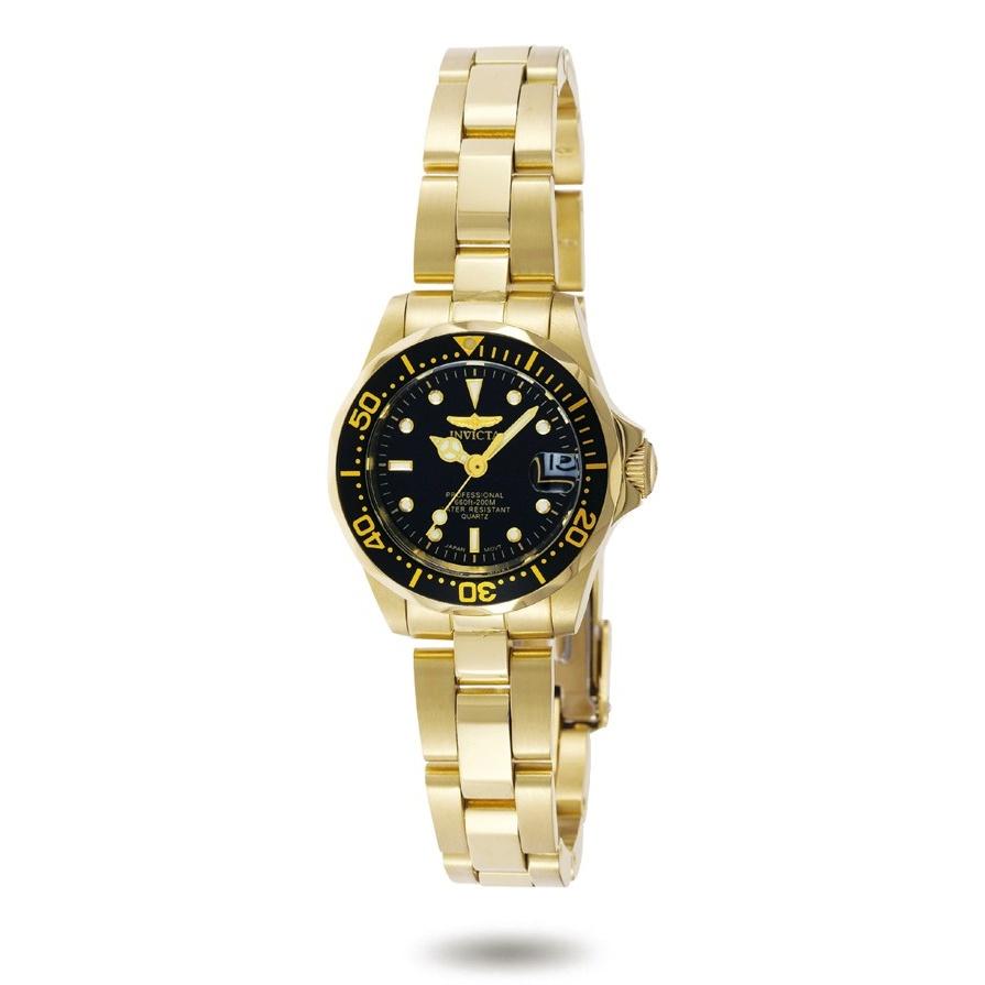 Invicta Women&#39;s 8943 Pro Diver Gold-Tone Stainless Steel Watch