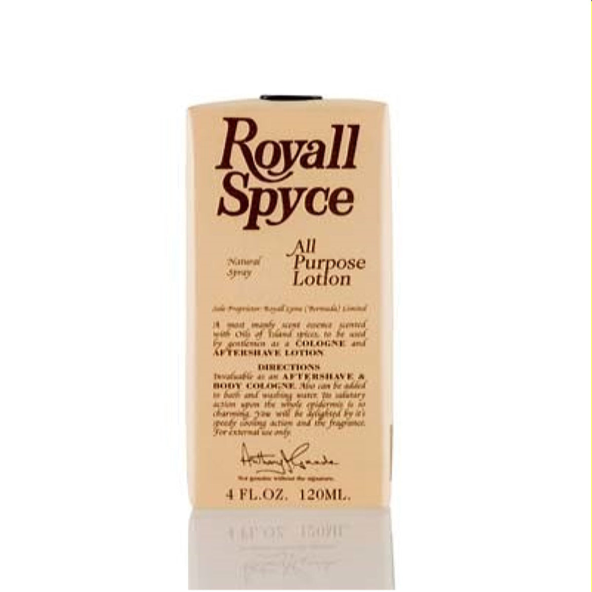 Royall Spyce Royall Fragrances All Purpose Lotion Spray 4.0 Oz For Men 00256