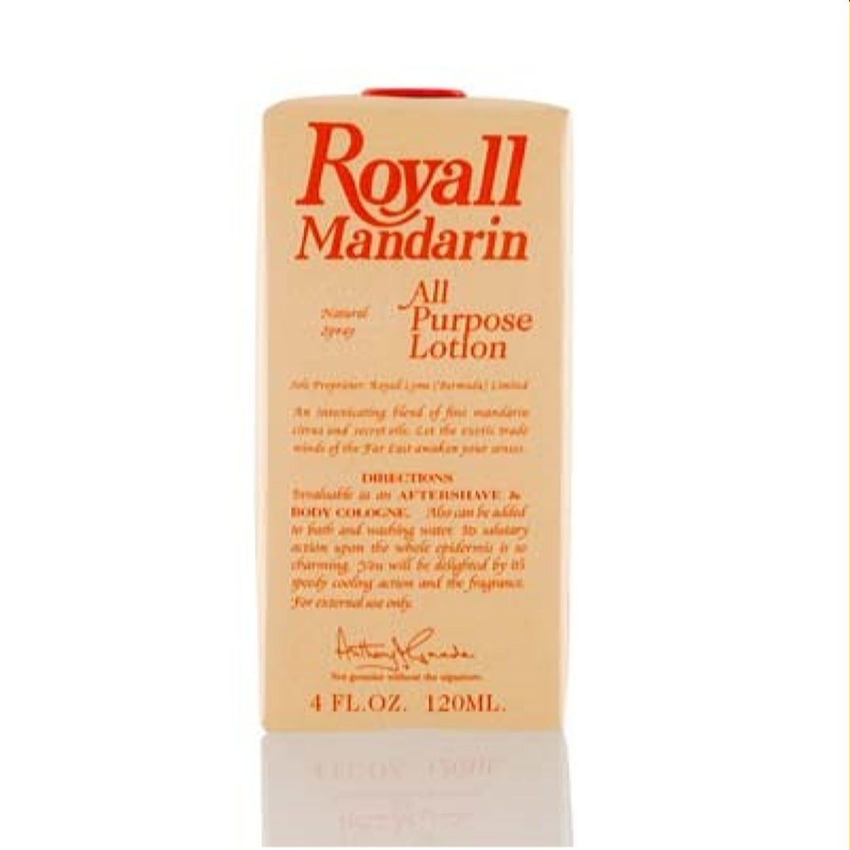 Royall Mandarin Orange Royall Fragrances All Purpose Lotion Spray 4.0 Oz  00267
