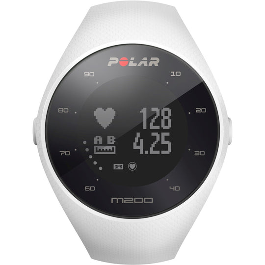 Polar Unisex 90067741 GPS Running White Silicone Watch