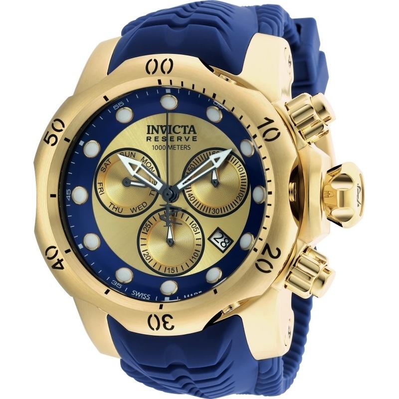 Invicta Men&#39;s 90149 Blue Silicone Watch