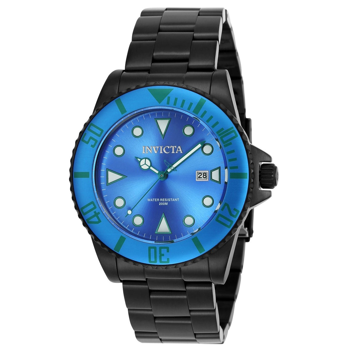 Invicta Men&#39;s 90308 Pro Diver Black Silicone Watch