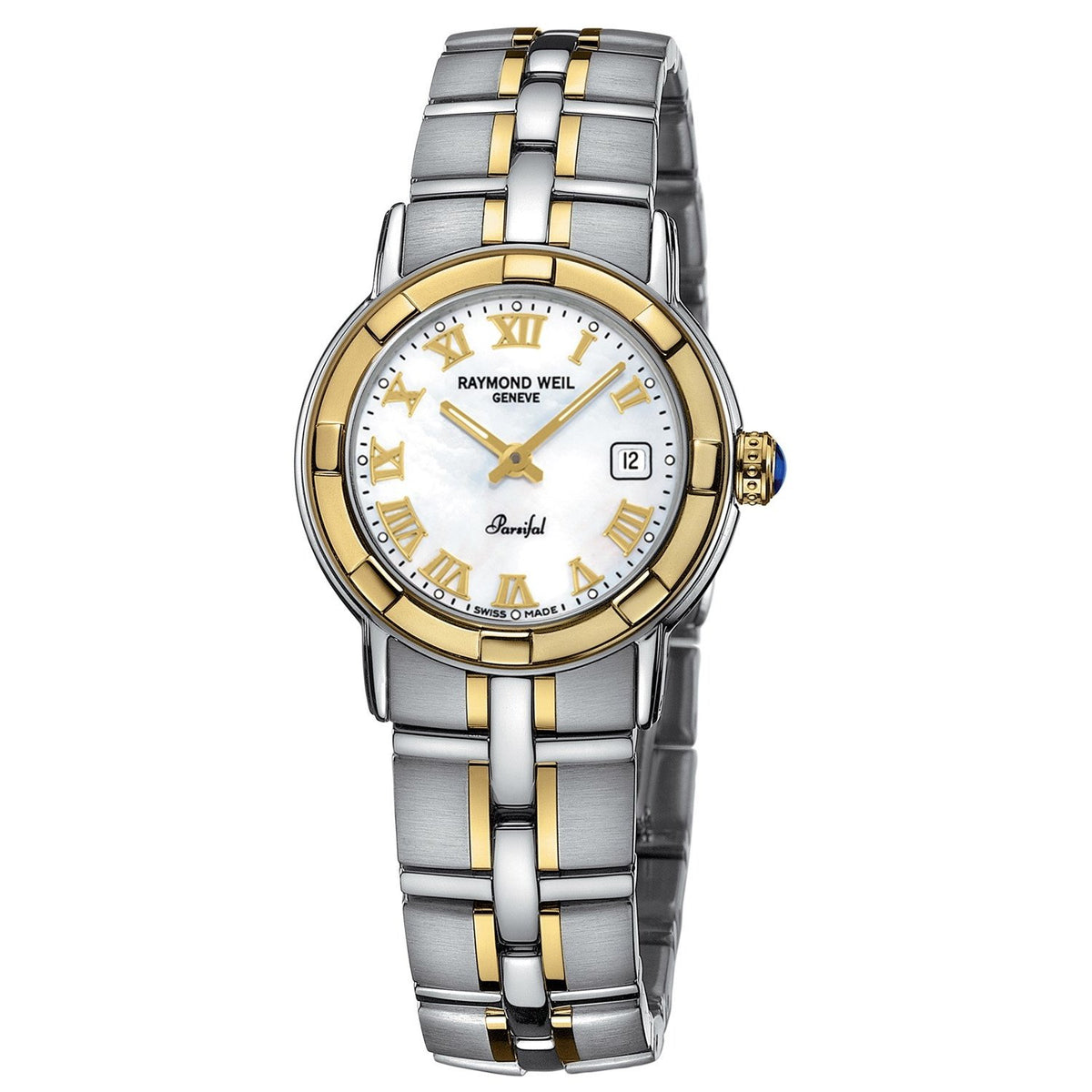 Raymond Weil Women&#39;s 9440-STG-00308 Parsifal Two-Tone Stainless Steel Watch