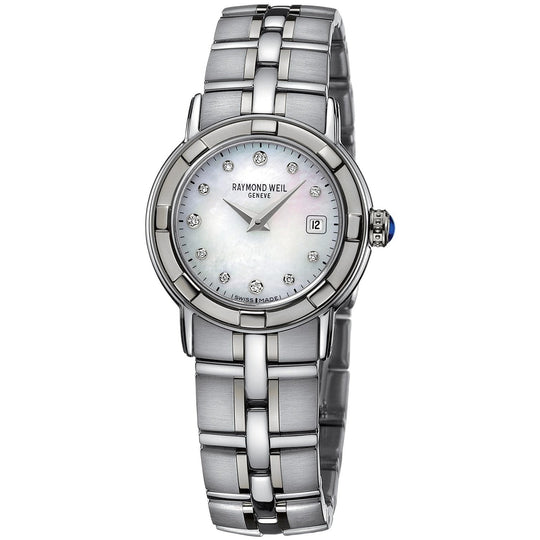 Raymond Weil Women's 9441-ST-97081 Parsifal Diamond Stainless Steel Watch