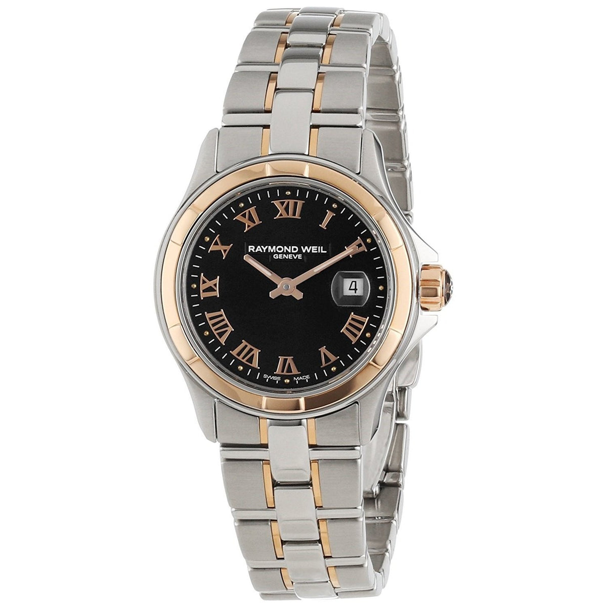 Raymond Weil Women&#39;s 9460-SG5-00208 Parsifal Two-Tone Stainless Steel Watch