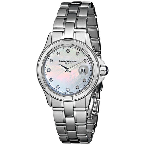Raymond Weil Women's 9460-ST-97081 Parsifal Diamond Stainless Steel Watch