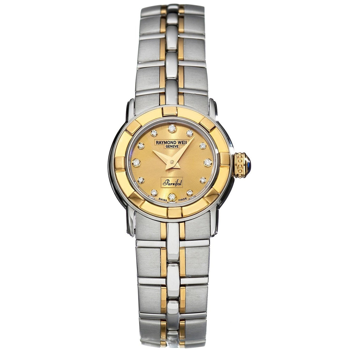 Raymond Weil Women&#39;s 9640-STG-10081 Diamond Two-Tone Stainless Steel Watch