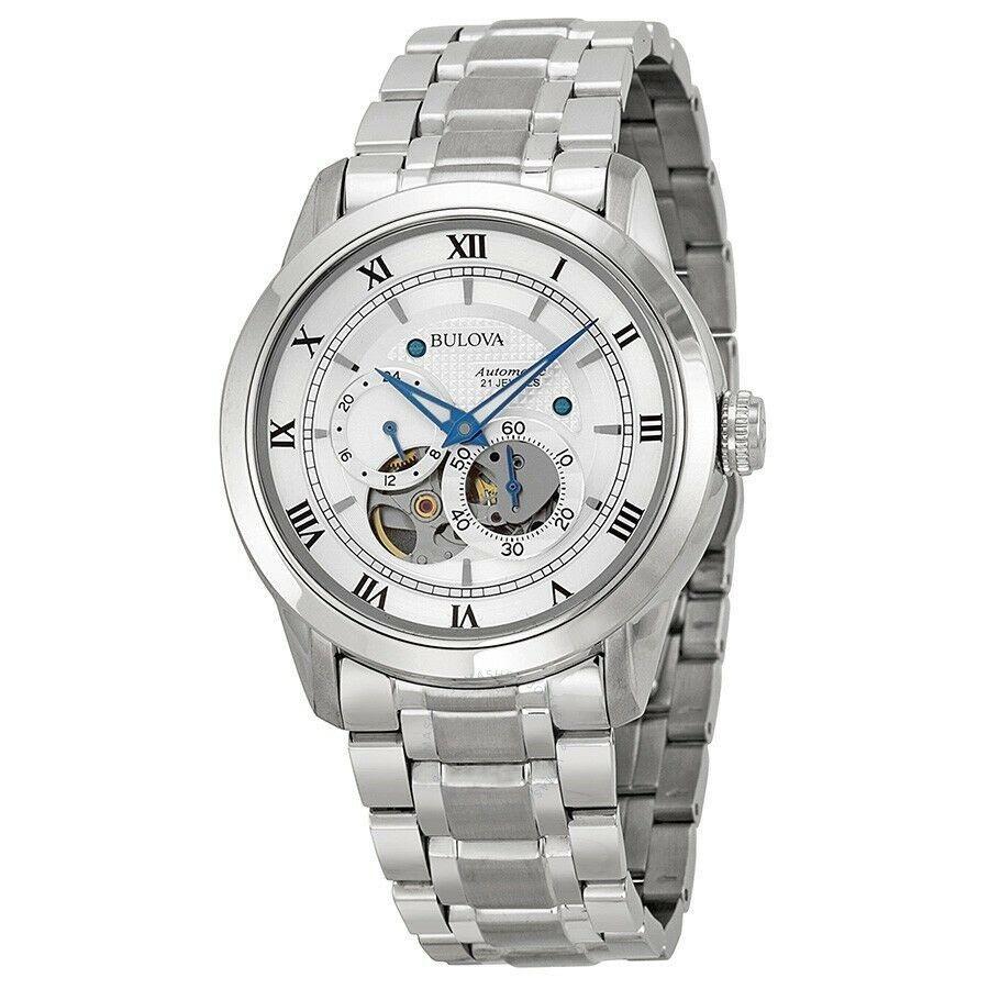 Bulova Men's 96A118 BVA Black Stainless Steel Watch