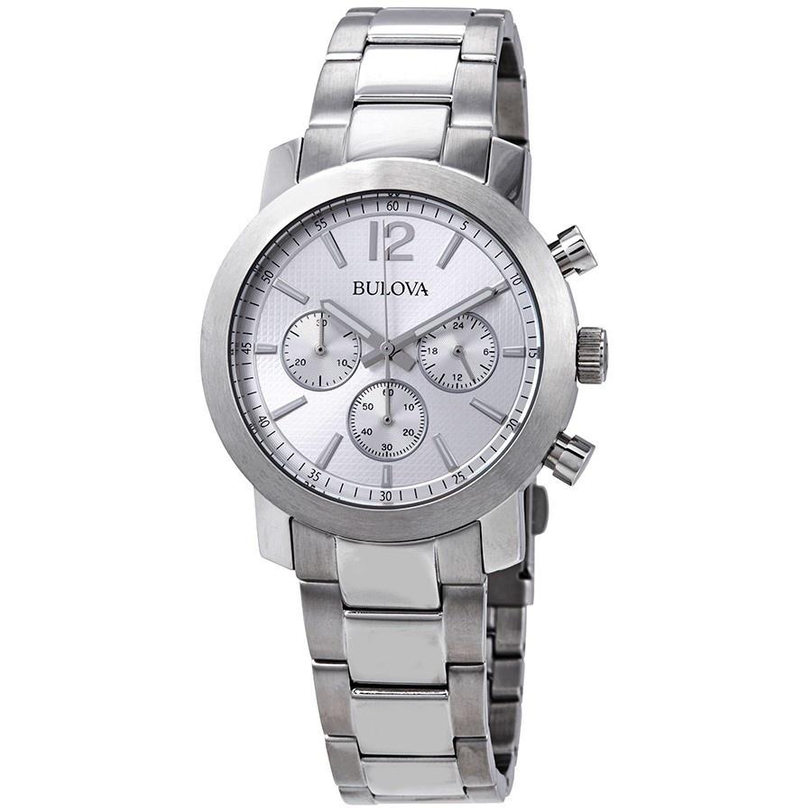 Bulova Men's 96A167 Classic Stainless Steel Watch Bezali
