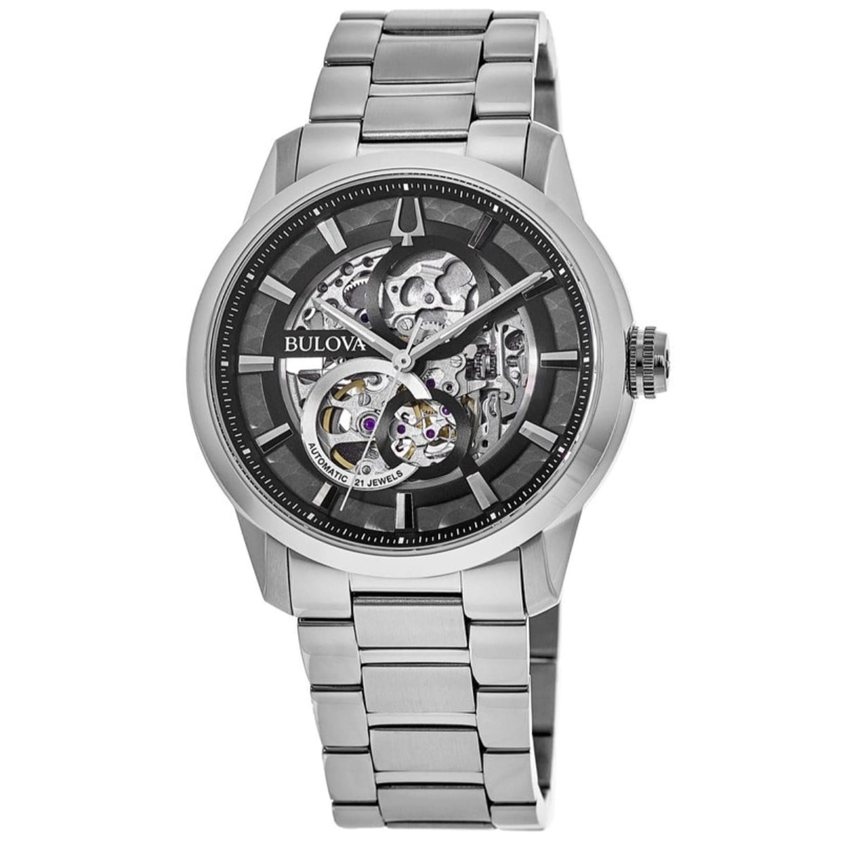 Bulova Men's 96A208 Sutton Stainless Steel Watch