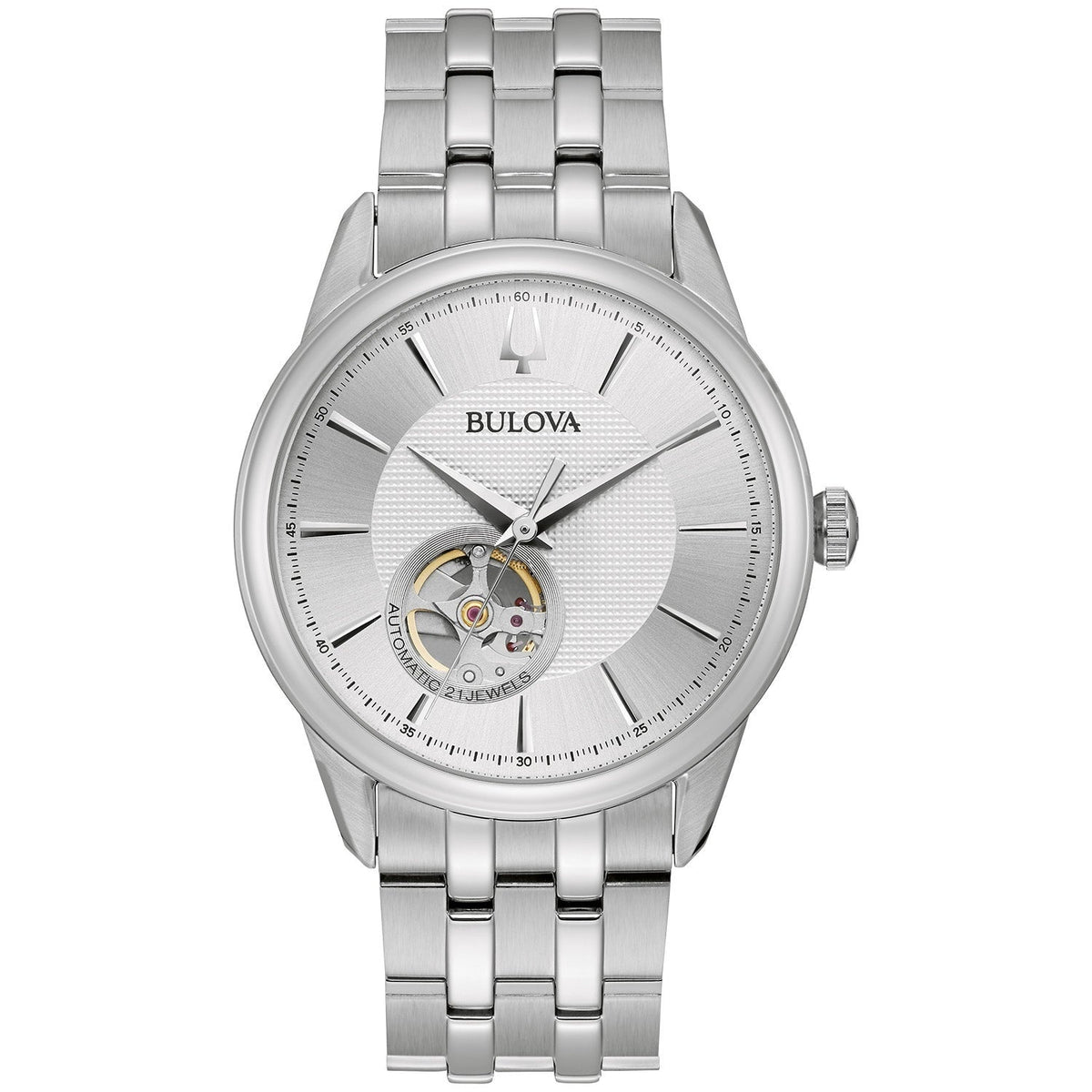Bulova Men's 96A243 Classic Stainless Steel Watch