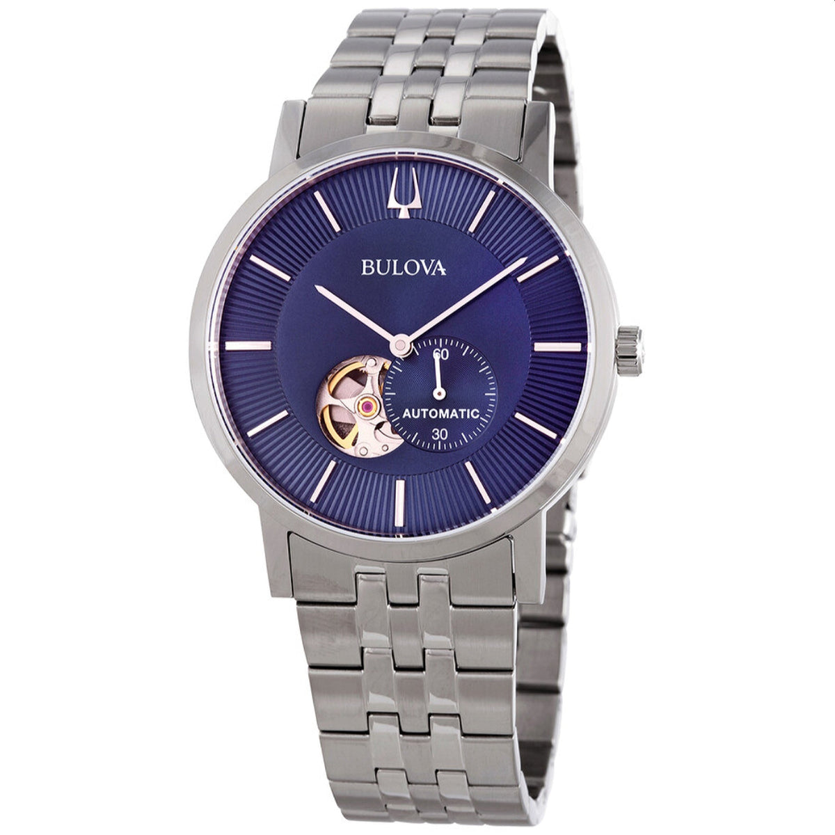 Bulova Men's 96A247 American Clipper Stainless Steel Watch