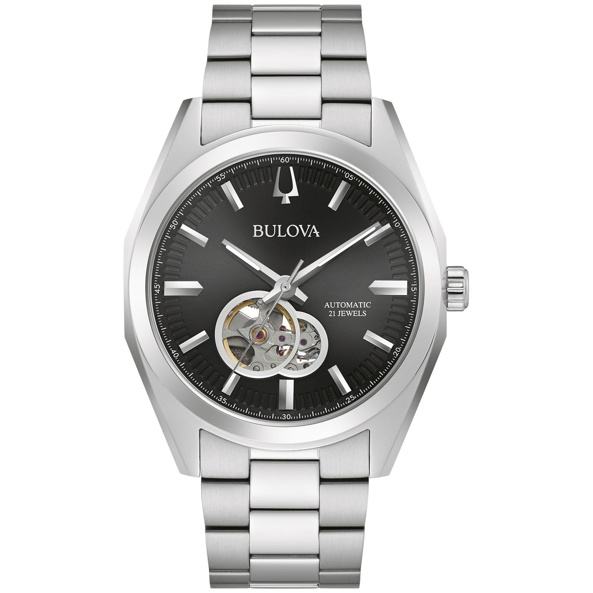 Bulova Men's 96A270 Surveyor Stainless Steel Watch