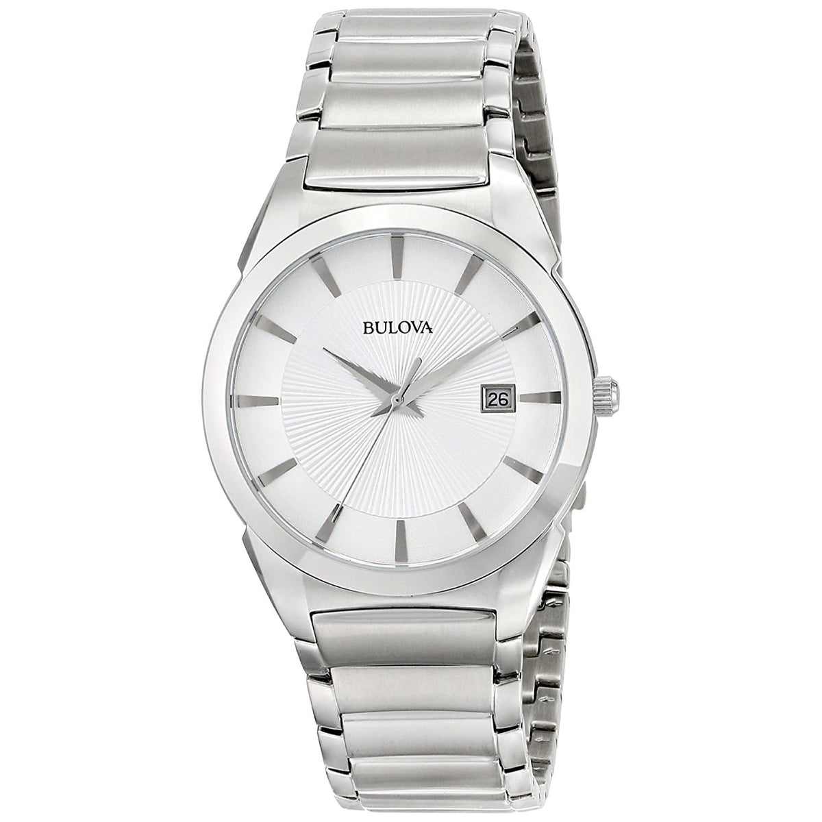 Bulova Men's 96B015 Classic Stainless Steel Watch