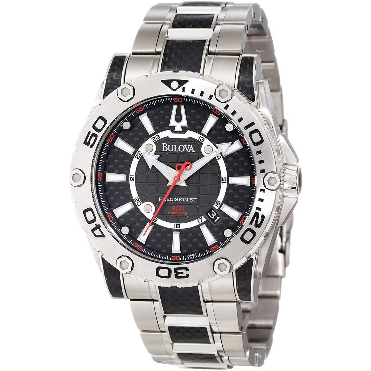 Bulova Men's 96B156 Precisionist Champlain Two-Tone Stainless Steel Watch