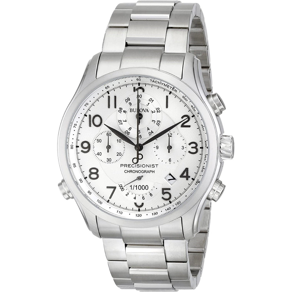 Bulova Men's 96B183 Precisionist Chronograph Stainless Steel Watch