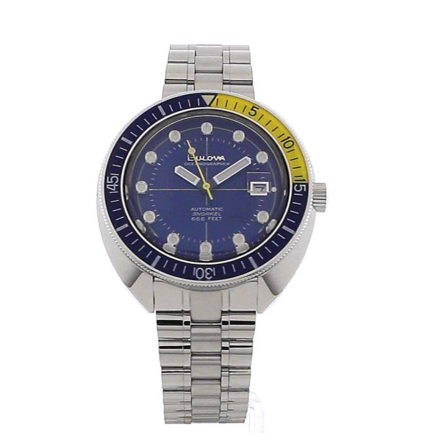Bulova Men's 96B320 Oceanographer Expansion Stainless Steel Watch