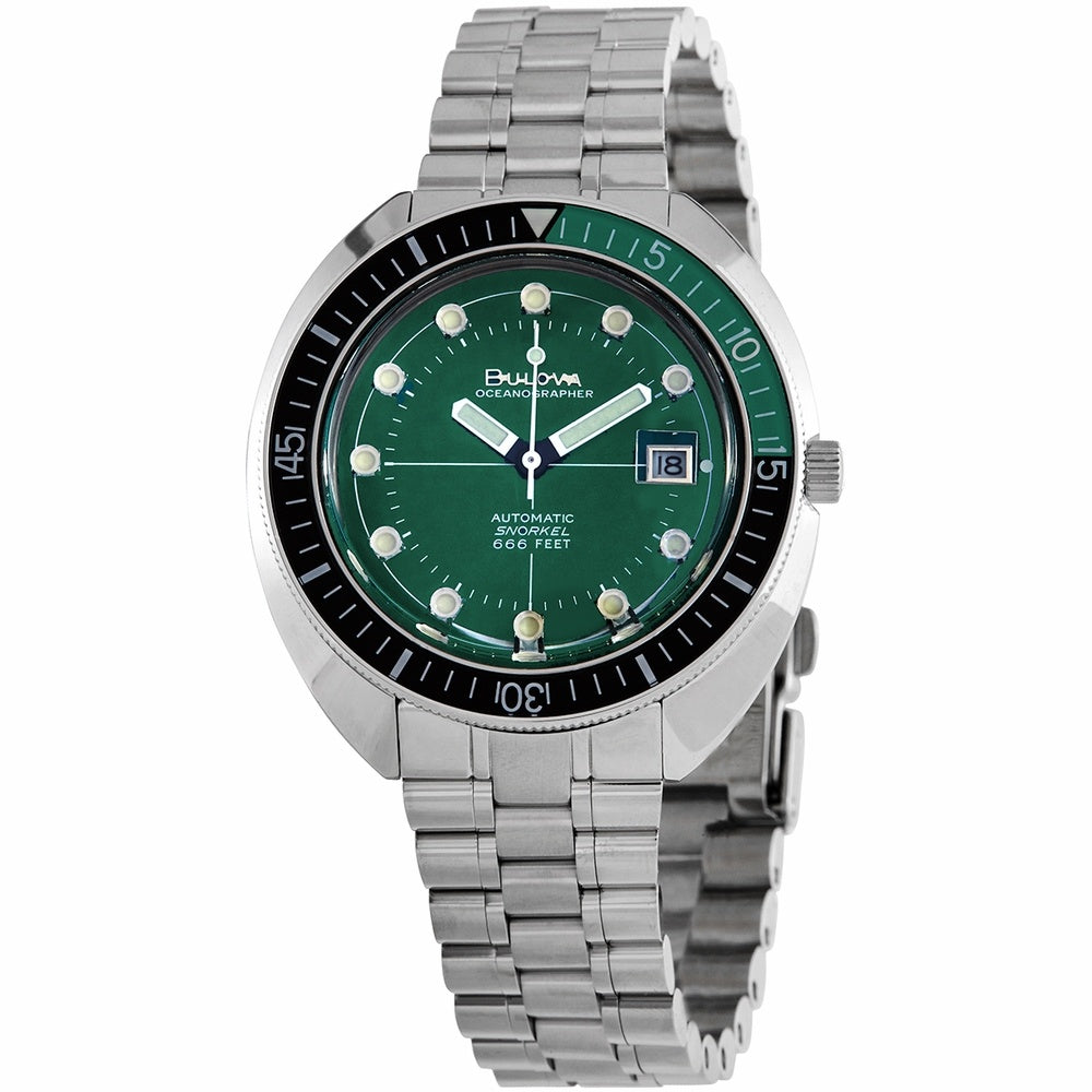 Bulova Men's 96B322 Special Edition Oceanographer Stainless Steel Watch