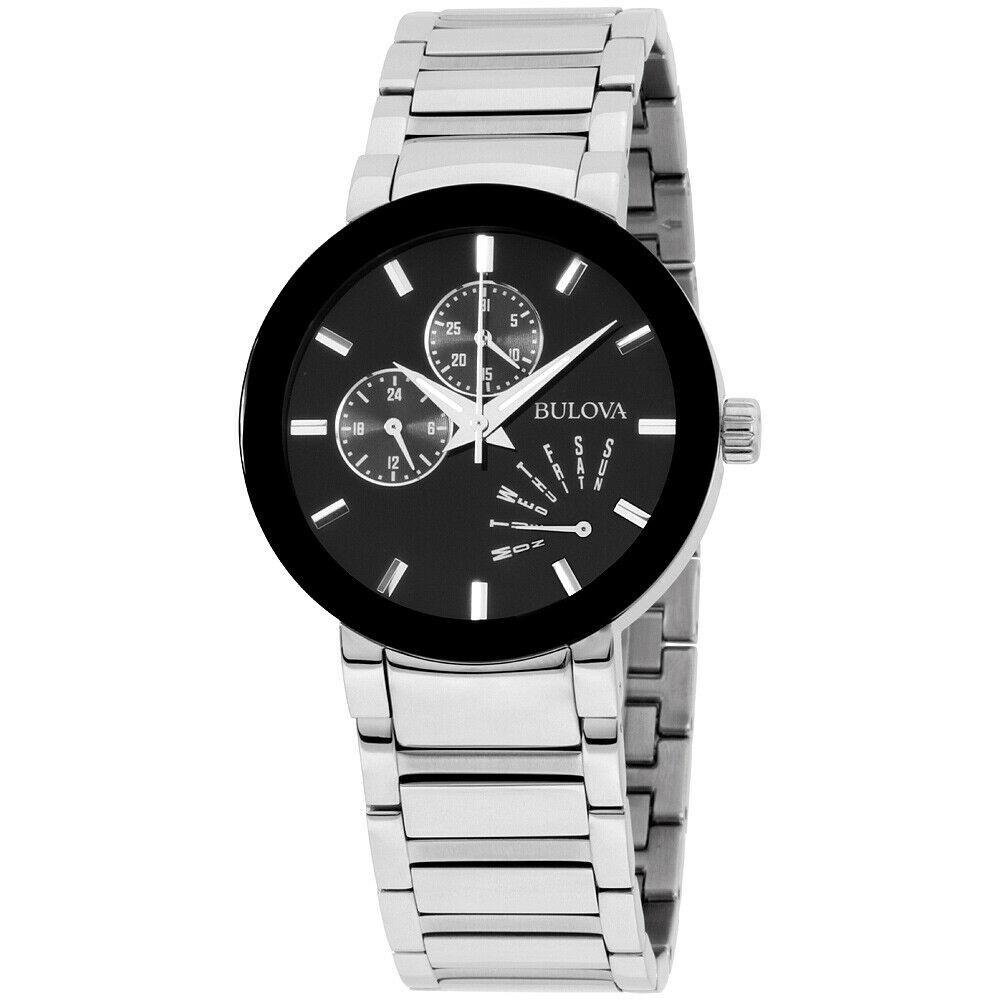 Bulova Men&#39;s 96C105 Essentials  Stainless Steel Watch