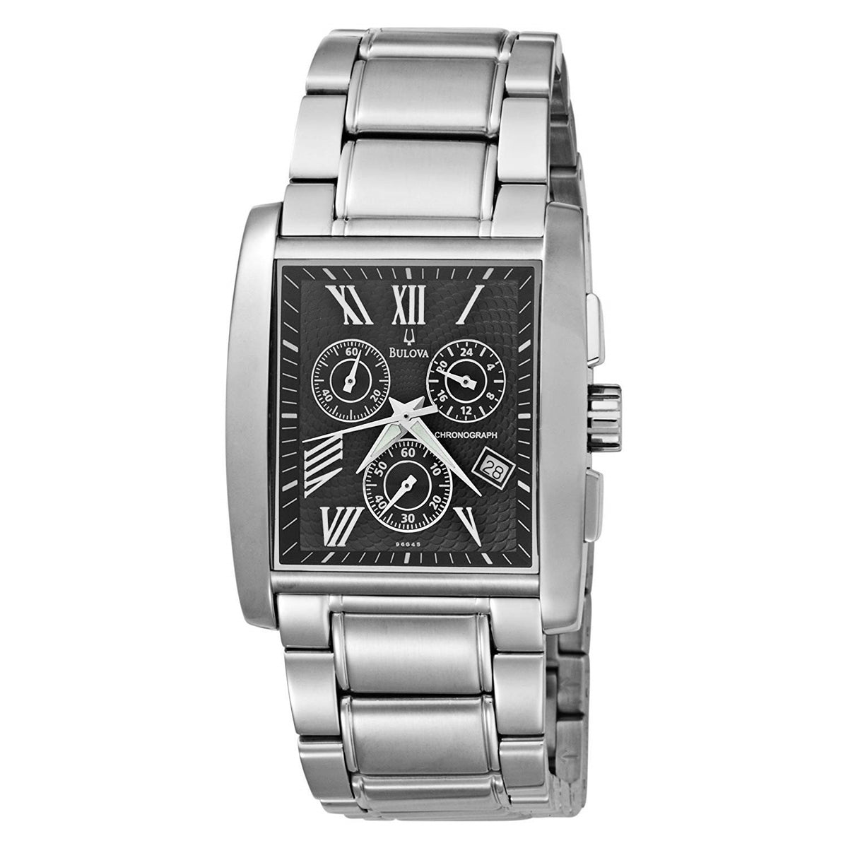 Bulova Men&#39;s 96G45 Intermezzo Chronograph Stainless Steel Watch