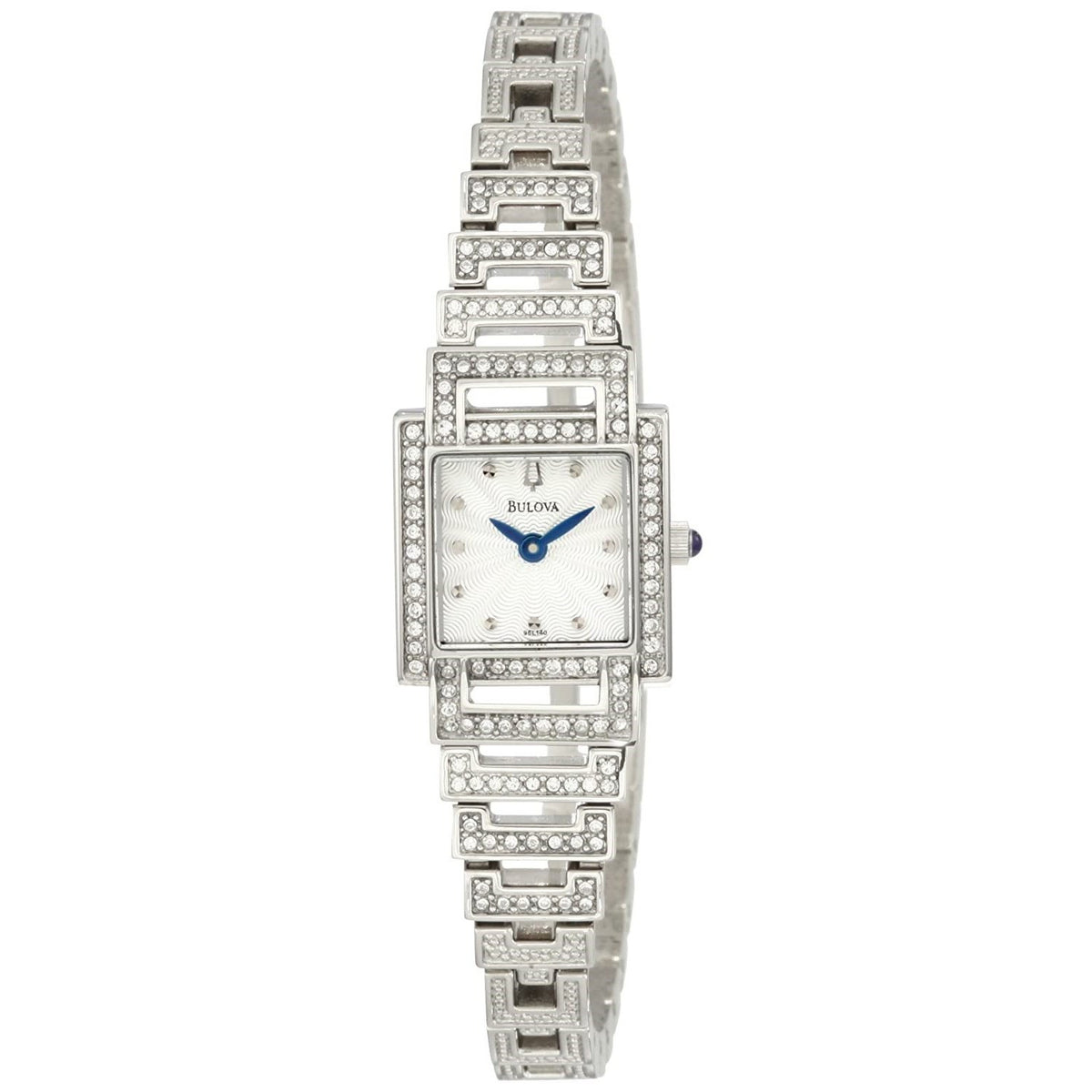 Bulova Women's 96L140 Crystal Stainless Steel Watch