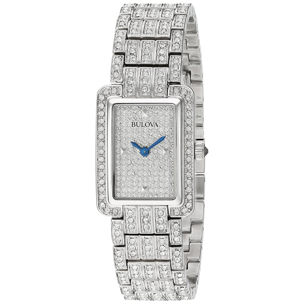 Bulova Women&#39;s 96L244 Crystal Crystal Stainless Steel Watch